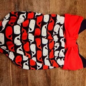 Toddler girls whale bow one piece